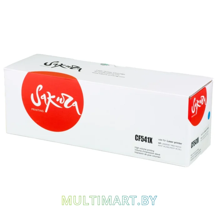 Картридж Sakura Printing SACF541X (аналог HP CF541X)